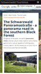 Mobile Screenshot of en.schwarzwald-panoramastrasse.de